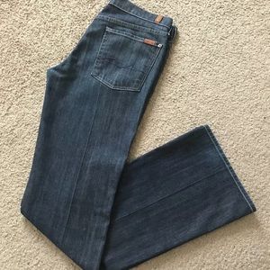 7 FOR ALL MANKIND BOOTCUT JEANS 31